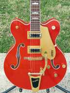 Gretsch G5422TG Double Cut Bigsby Gold Hardware Hard Case