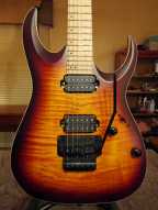 Ibanez RGAR42MFMT Dragon Eye Burst Electric Guitar + Gig Bag